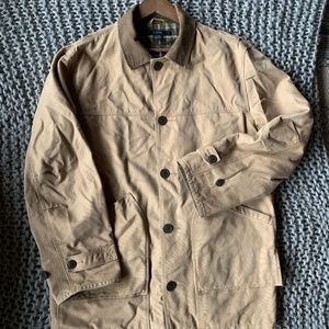 J. Crew flannel lined canvas field jacket